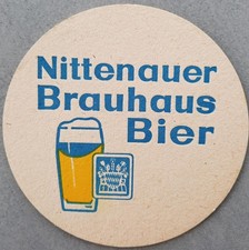 alter Bierdeckel Brauhaus NITTENAU