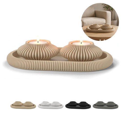 Dekotablett oval mit led - dekotablett,