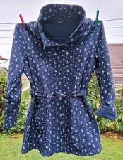 JANINA ~ Kurzmantel ~ lange Jacke ~ Softshell ~ Mikrofleece ~ Gr. 44 oder XL