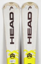 Head SUPER SHAPE TEAM Gelb / Schwarz - Gebrauchte Junior Ski