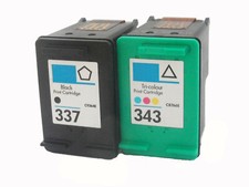 2 für HP 337 & 343 Photosmart