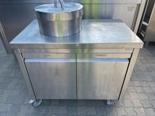 Werheit Abfallsammler aus Edelstahl  Reinraumaustattung Hygieneraum 100x60x85cm