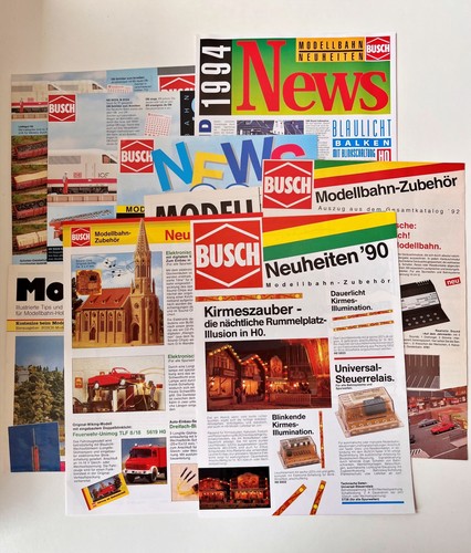 Busch x neuheiten und - -,