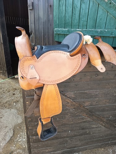 Westernsattel baumlos - a&m,