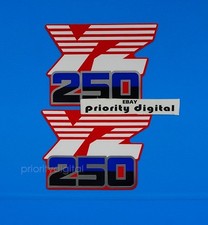 1986 86' yamaha YZ250 decals