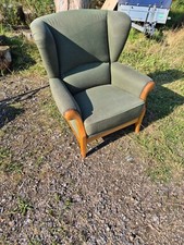 Ohrensessel Armlehnsessel Hochlehner Ohrenbackensessel Art Deco Vintage top