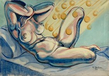 ölbild 1954 fritz - fritz, zeh