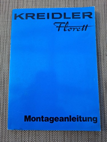 Kreidler montageanleitung - kreidler,
