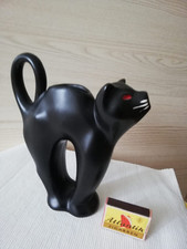 Seltene Katze Keramik Vase-