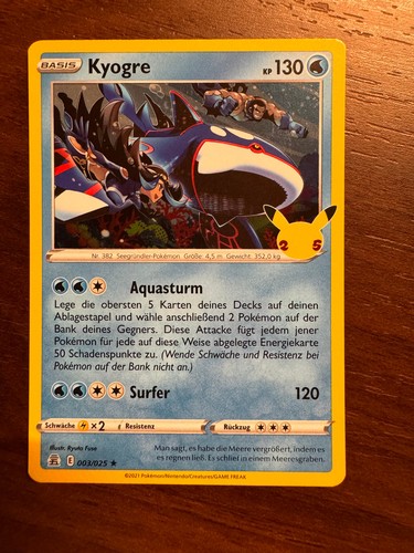 Kyogre 003 025 - 🍯,