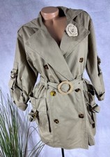 neu  TRENCH COAT Mantel Jacke