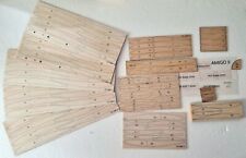 AMIGO II Retromodell Short-Kit alle Rippen, Spanten Rumpfteile sauber gelasert.