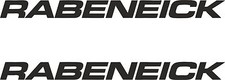 2 x Rabeneick -Aufkleber-