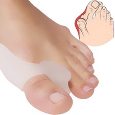 2 x Silikon Zehenspreizer