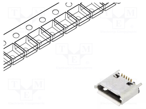 Pin steckverbinder usb b - steckverbinder:,