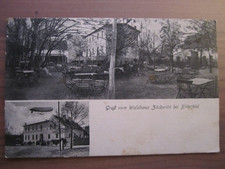 AK - Zöckeritz bei Bitterfeld - Waldhaus - mit Zeppelin - 1914