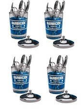 Barbizid Desinfektionsmittel Hygiene Maniküre Nagelstudio Tisch Glas kleine 4er Pack