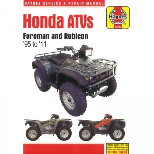Honda foreman rubicon - honda,
