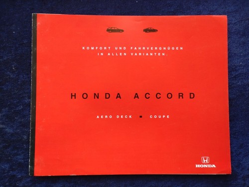 Honda accord aero deck coupe - honda,