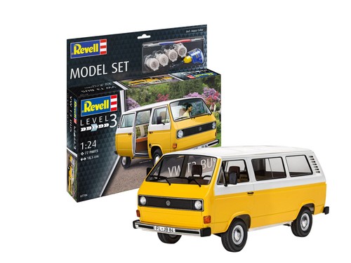 Revell bus modellbausatz - t3,