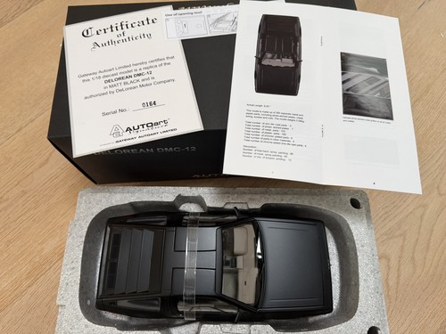 Autoart delorean dmc 12 - 1/18, dmc-12