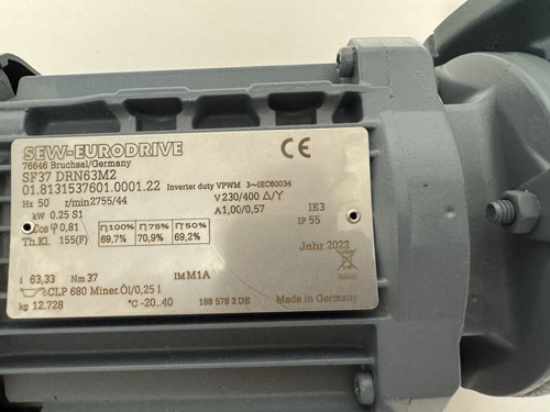 Getriebemotor sew sf37 drn63m2 - sew,