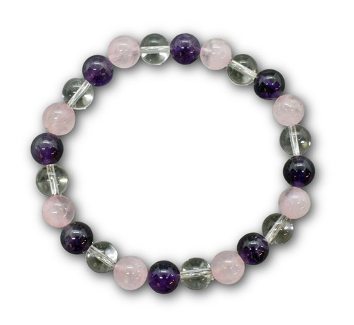 AMETHYST+BERGKRISTALL+ROSENQUA