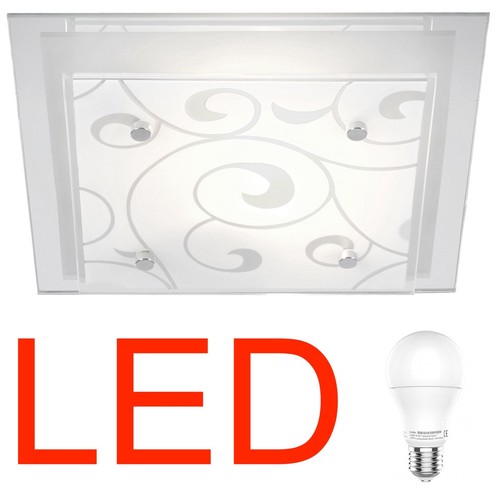 Led deckenleuchte metall chrom - deckenleuchte,