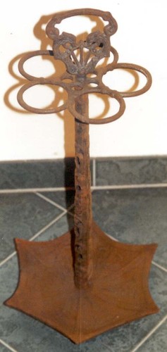 Gusseiserner schirmständer - gusseiserner,
