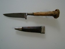 Jagdmesser Hirschhorn Rehwappen Solingen Rostfrei