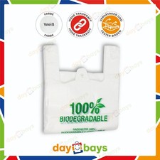 DayBays Bio Hemdchentragetaschen Plastiktüten Einkaufstüten Krotenbeutel