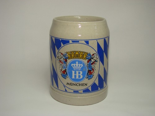 älterer reklame bierkrug - Älterer,