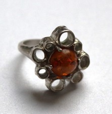Vintage Bernstein Ring Silber