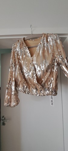 Designer damenbluse beige neu - damenbluse,