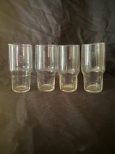 Vintage superfeste Gläser 0,1 ml stapelbar VEB Sachsenglas Schwepnitz Mitropa