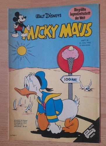 Original micky maus 1964 heft - 1964,