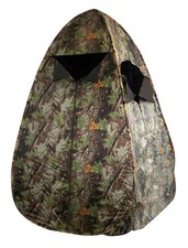 POP UP großes Spitzzelt Zelt Zeltschirm Jagd Angler Ansitzzelt camo B Ware