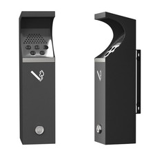 Wandaschenbecher Aschenbecher Hängeaschenbecher Wandascher abschließbar Outdoor