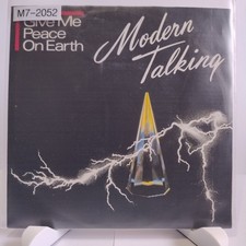 Modern Talking – Give Me Peace On Earth, 7" Vinyl (G-/G), Hansa, M7-2052