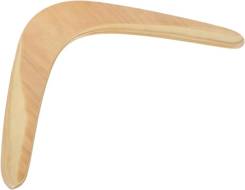 Bumerang holz förmig - bumerang, v-förmig