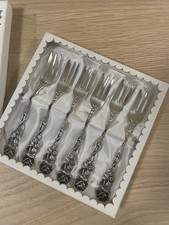 Besteck silber 6 Gabeln