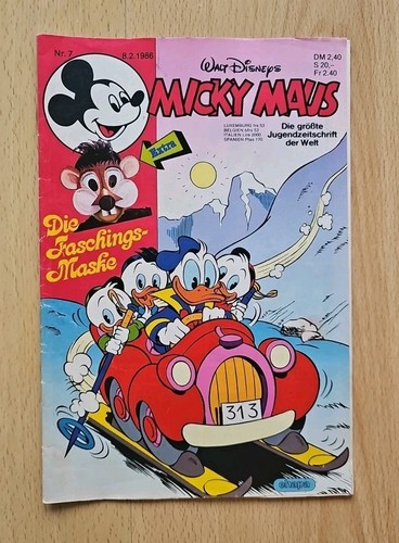Micky maus 1986 - maus, nr.