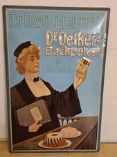 Blechschild Dr. Oetker´s
