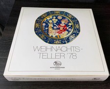 Hutschenreuther Sammelteller/wandteller, Weihnachtsteller 1978 ca. 31 cm Origina