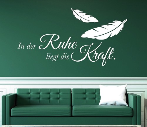 Wandtattoo wohnzimmer spruch - wandtattoo,