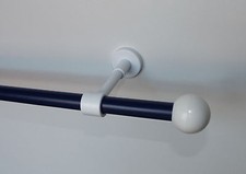 Gardinenstange "Malmö" 20 mm blau grün gelb + weiss im Schwedenstil Kinderzimmer