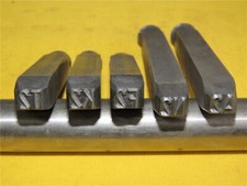 Schlagstempel 6 mm A2 N2 K2 T2 F2 Schweißerstempel Signatur Personal Stempel