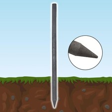 13x Recyclingpfähle 4,5cm x