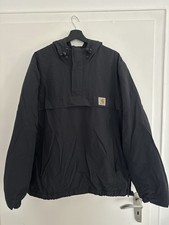 Carhartt Nimbus Pullover Winter Jacke Schwarz XL Windbreaker Anorak Fleece