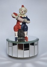 Vintage Clown Spieluhr auf
